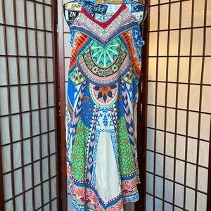 Flying Tomato Handkerchief Dress Sz L